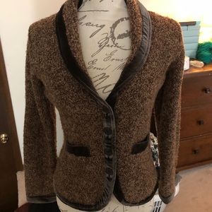 Anthropologie sweater jacket